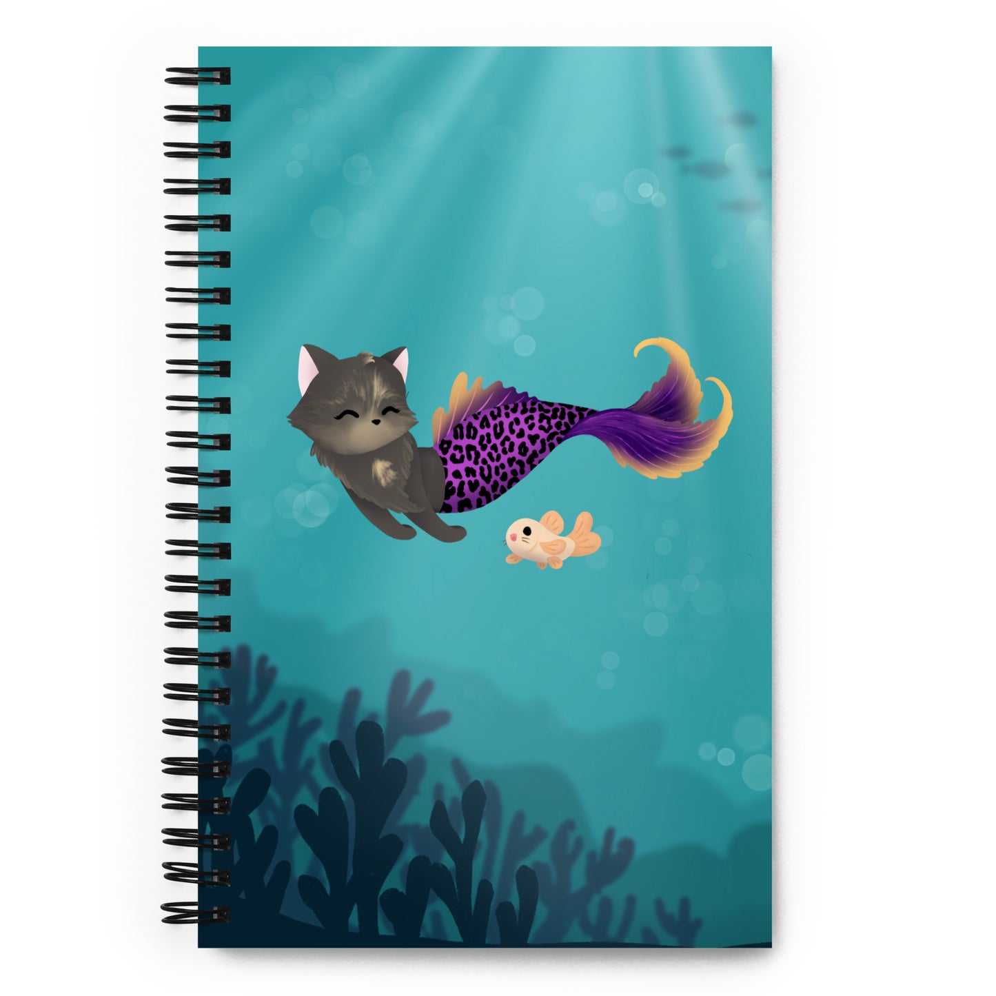 Purrmaid Scooty Notebook