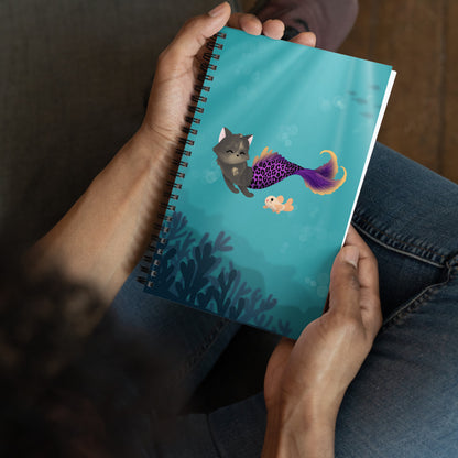 Purrmaid Scooty Notebook