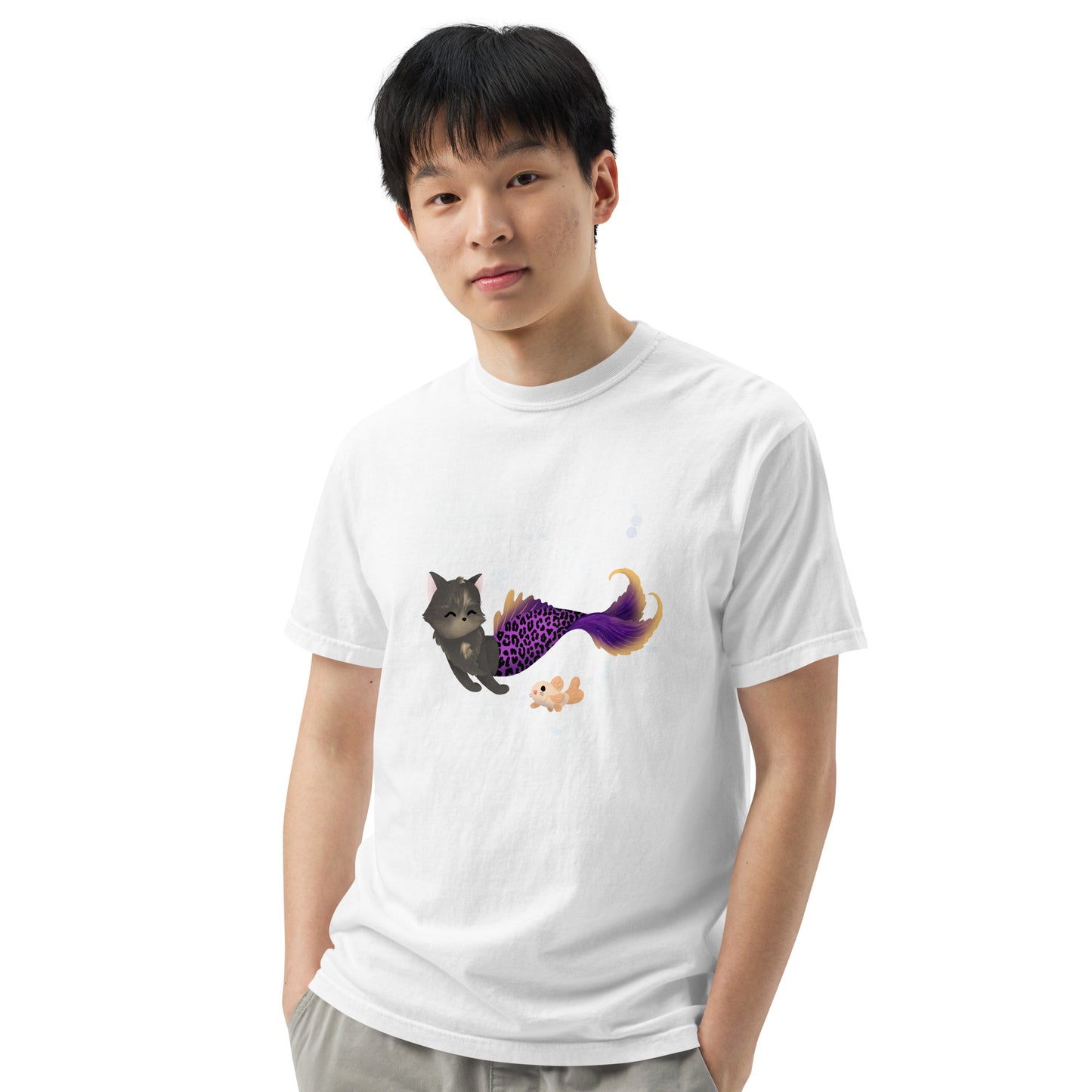 Purrmaid Scooty Unisex T-shirt