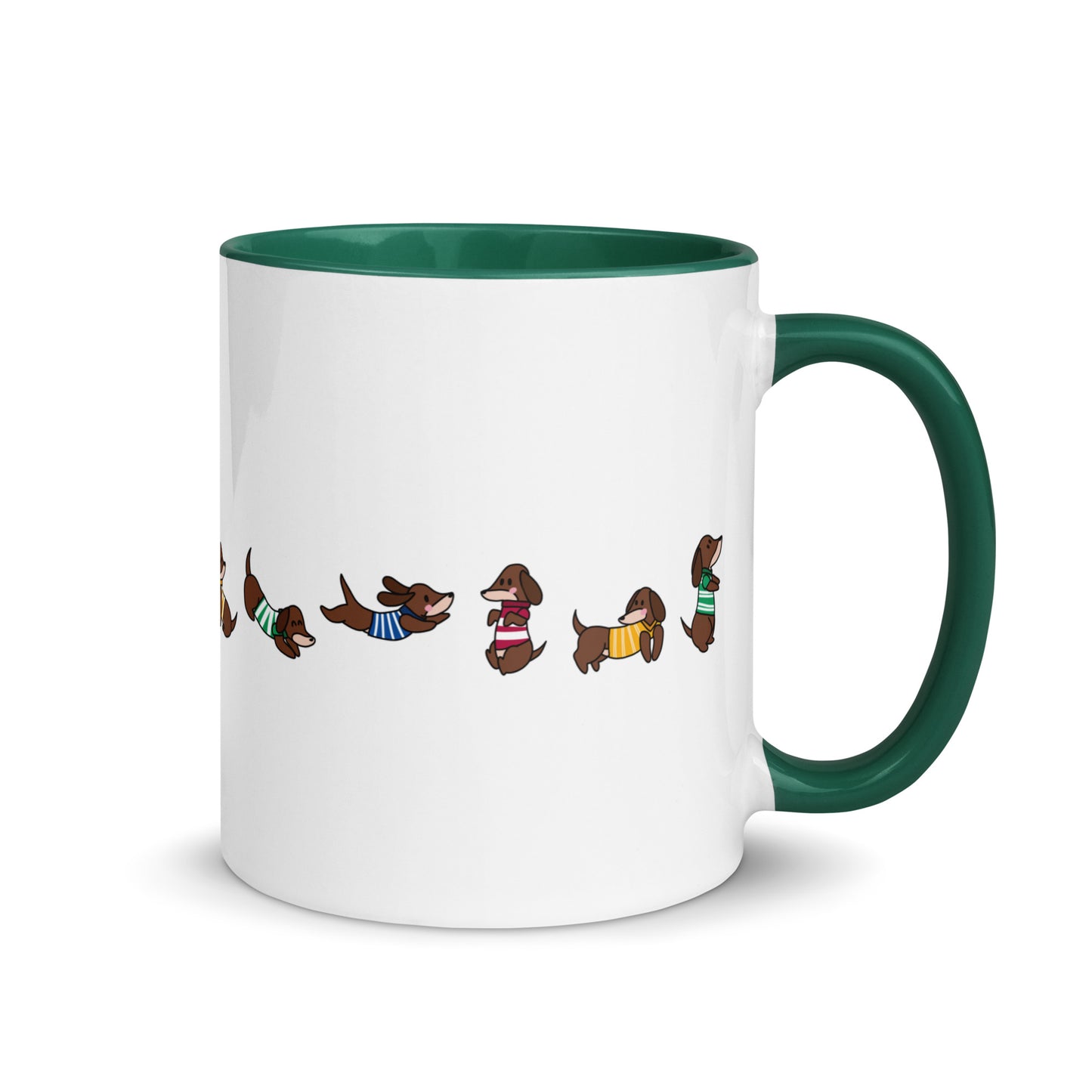 Dachshunds in Stripes Mug