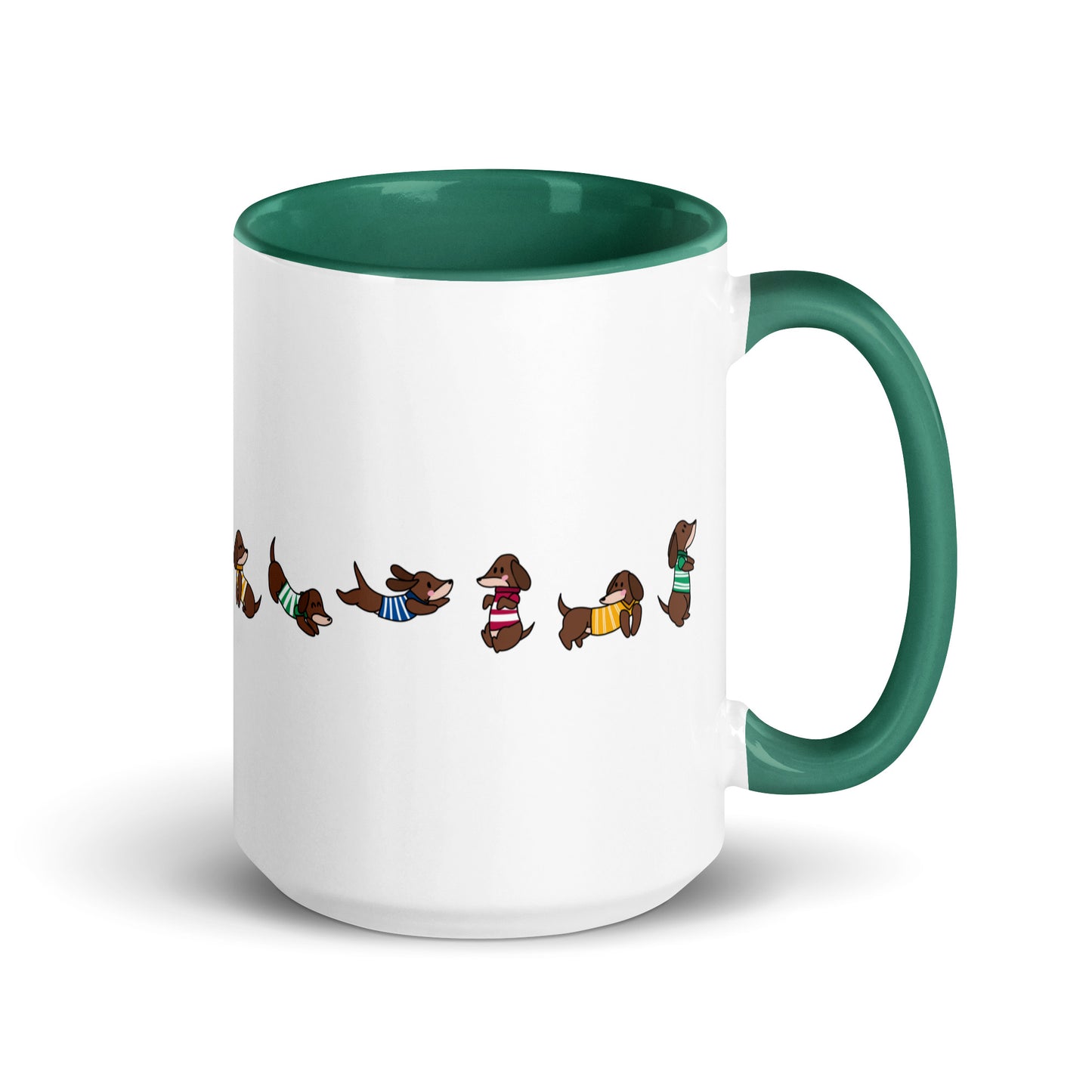 Dachshunds in Stripes Mug