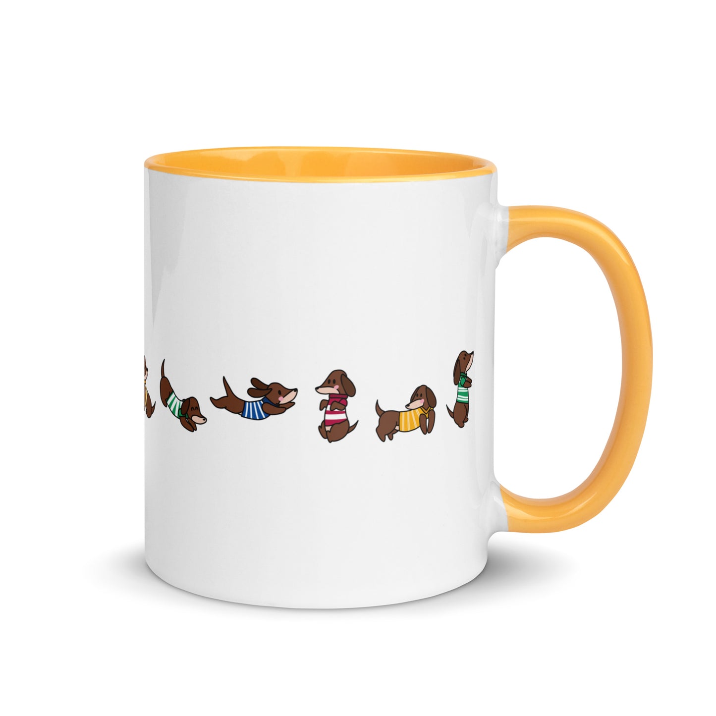 Dachshunds in Stripes Mug