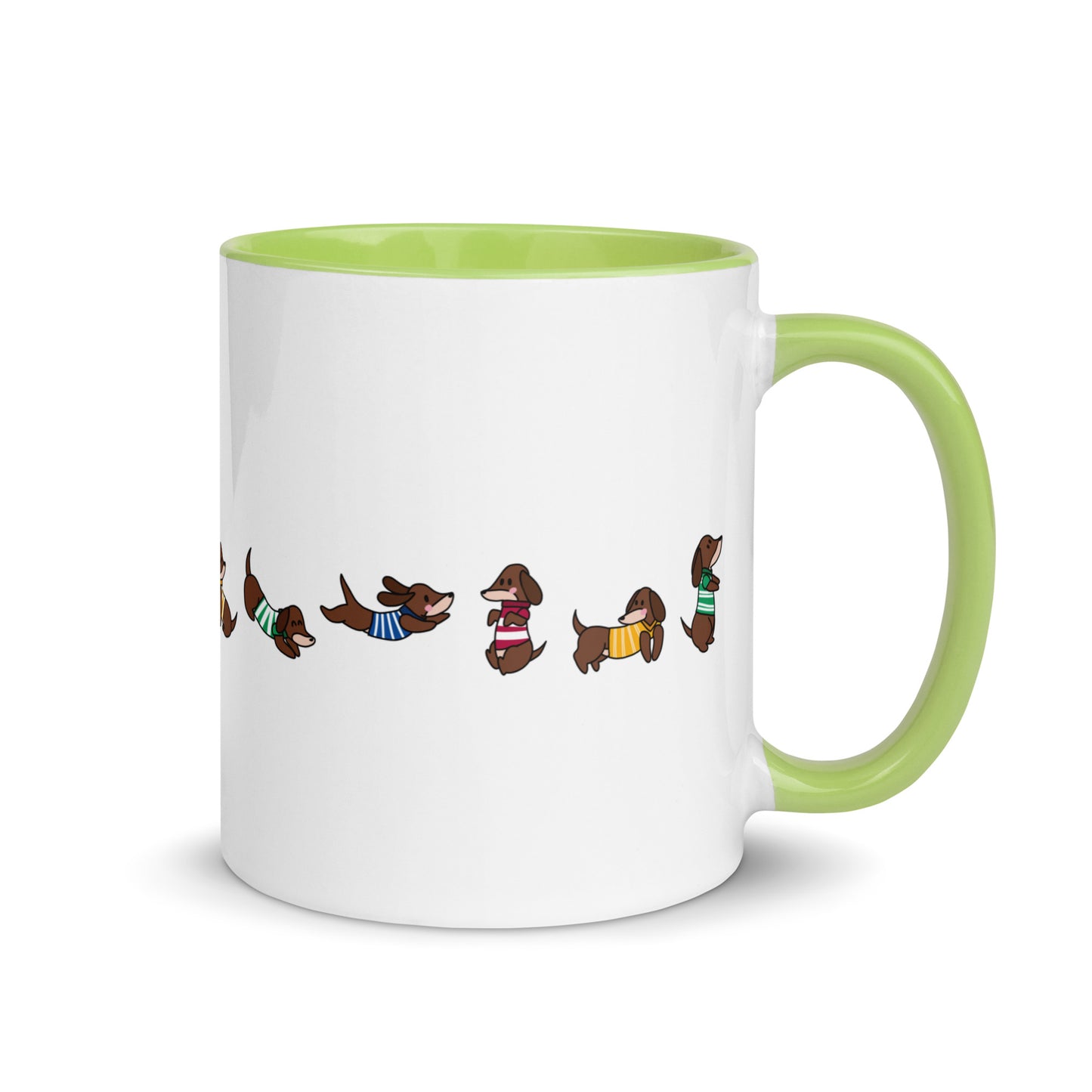 Dachshunds in Stripes Mug