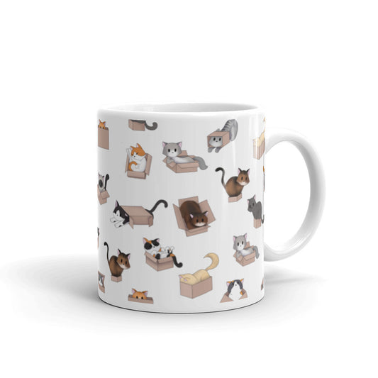 Kitty in a Box Mug