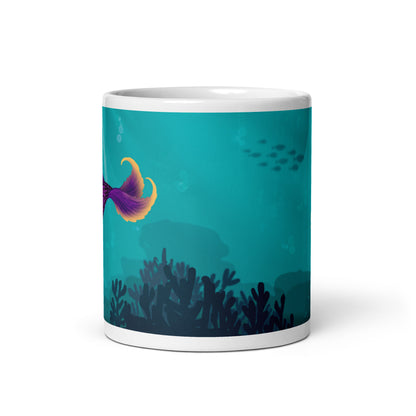 Purrmaid Scooty Mug