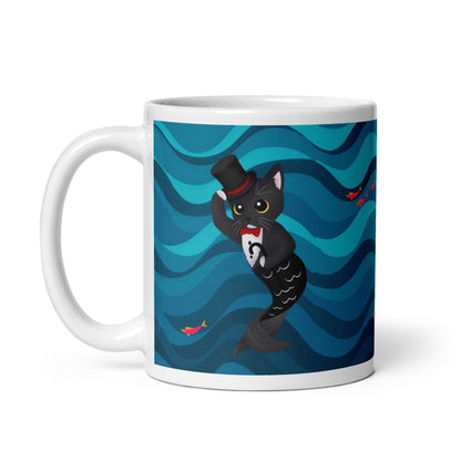 Purrman Dapper Dan Mug