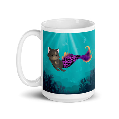 Purrmaid Scooty Mug