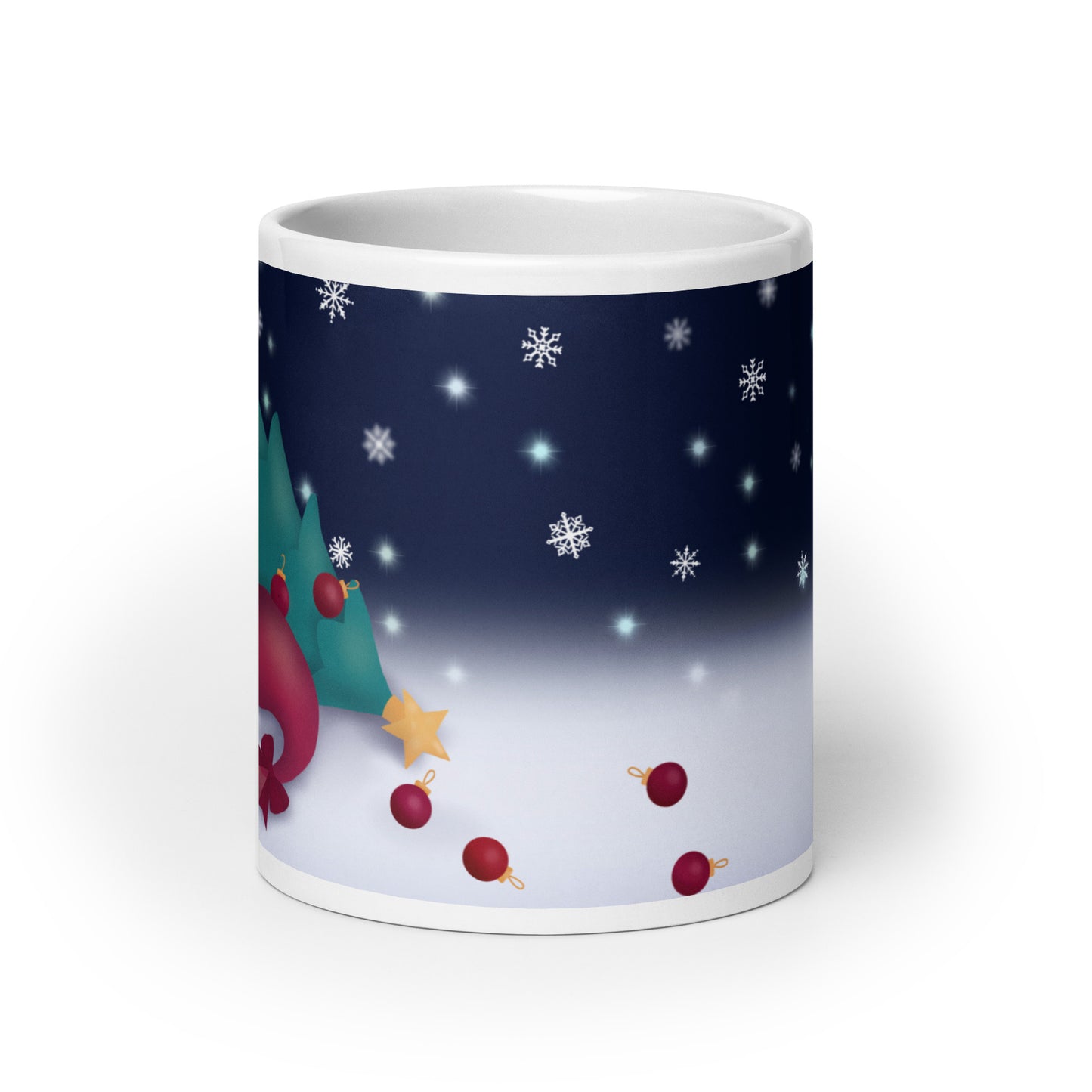 Purrmaid Java Christmas Mug