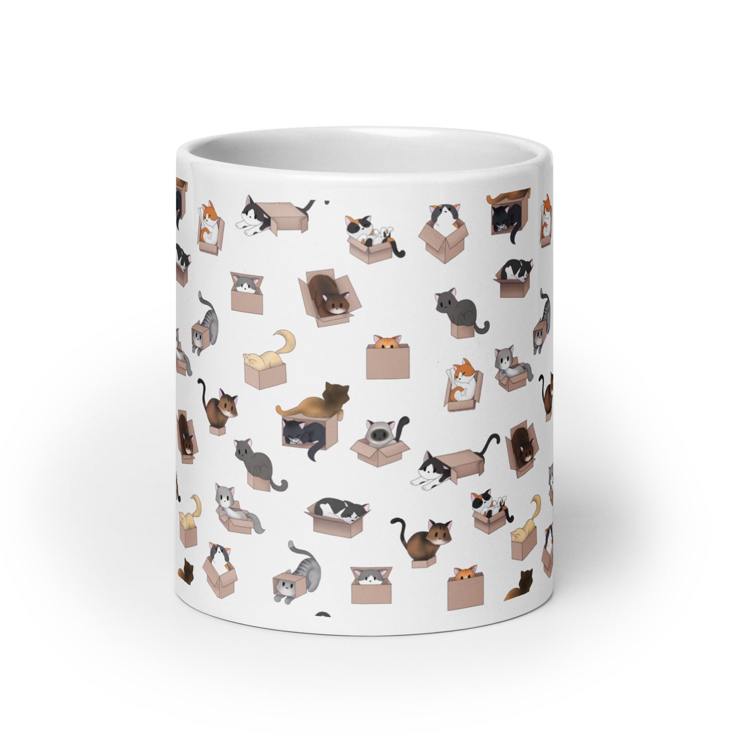 Kitty in a Box Mug