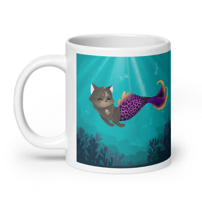 Purrmaid Scooty Mug