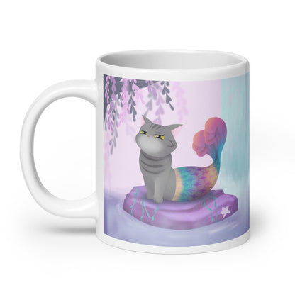 Purrmaid Dumpling Mug