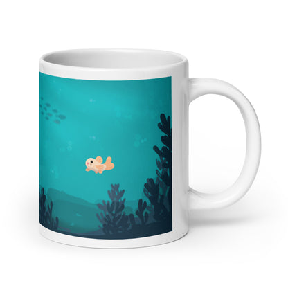 Purrmaid Scooty Mug