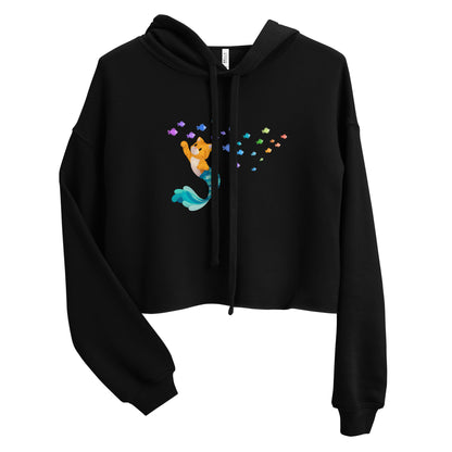 Purrman Jude Crop Hoodie