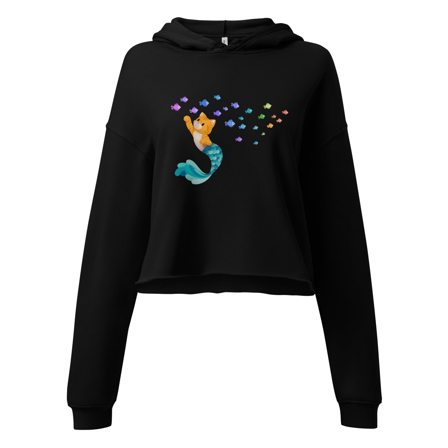 Purrman Jude Crop Hoodie