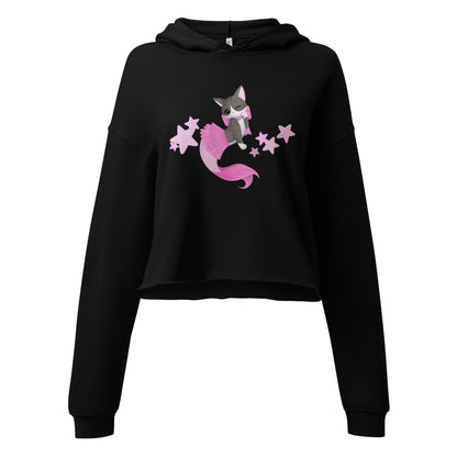 Purrmaid Aoife Crop Hoodie