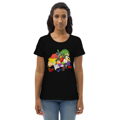 Fruit Salad Kitties Womens Tee