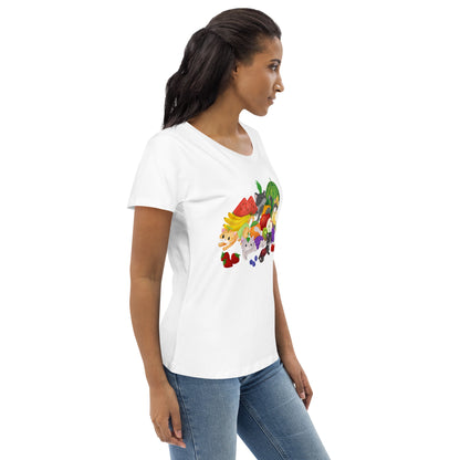 Fruit Salad Kitties Womens Tee