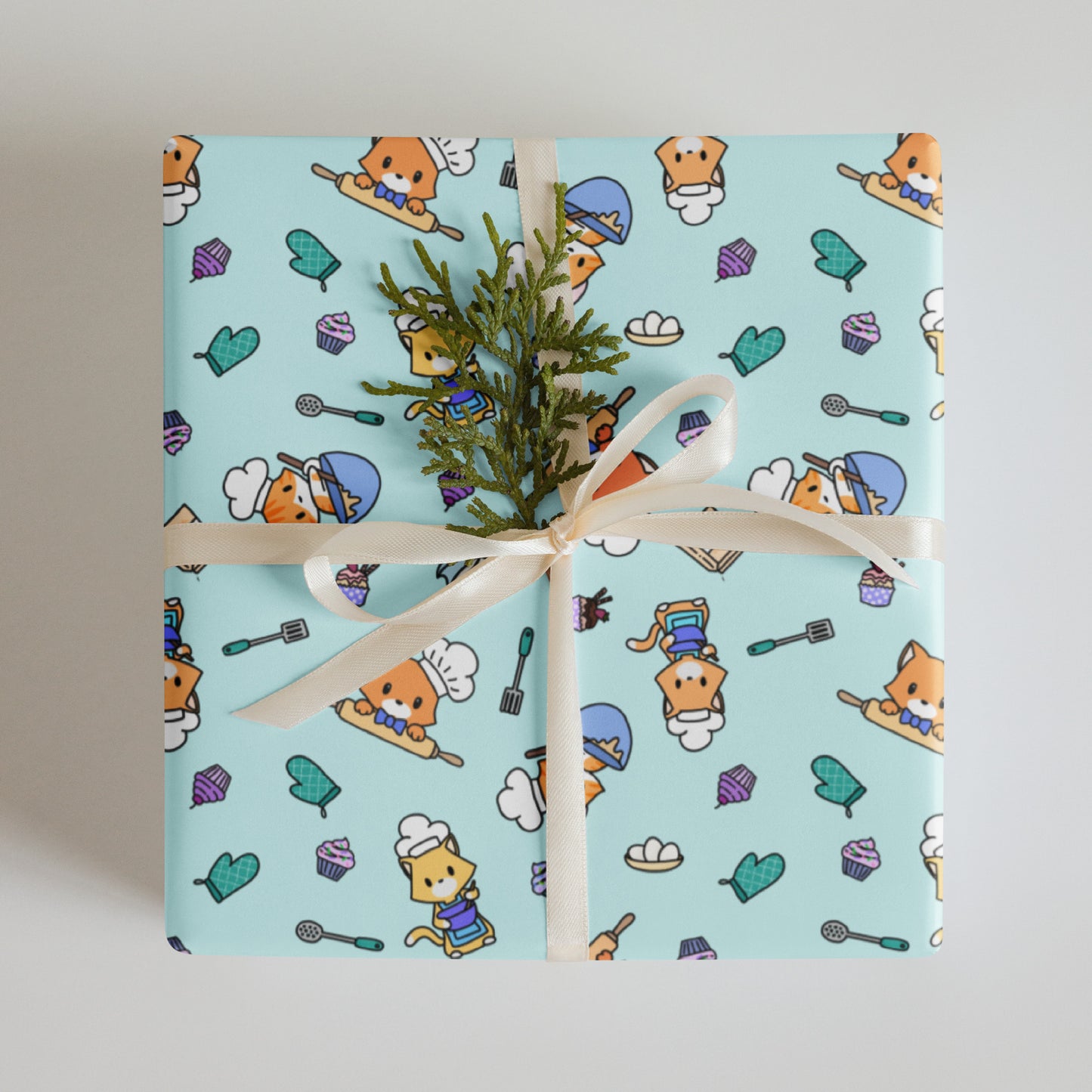 Chef Kitty Wrapping Paper