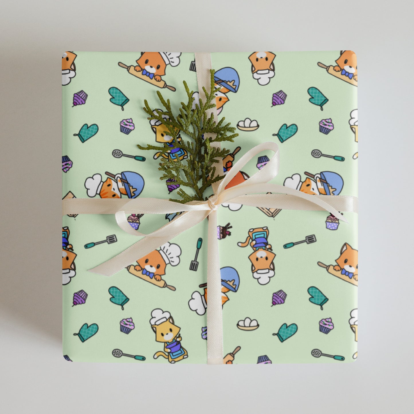 Chef Kitty Wrapping Paper