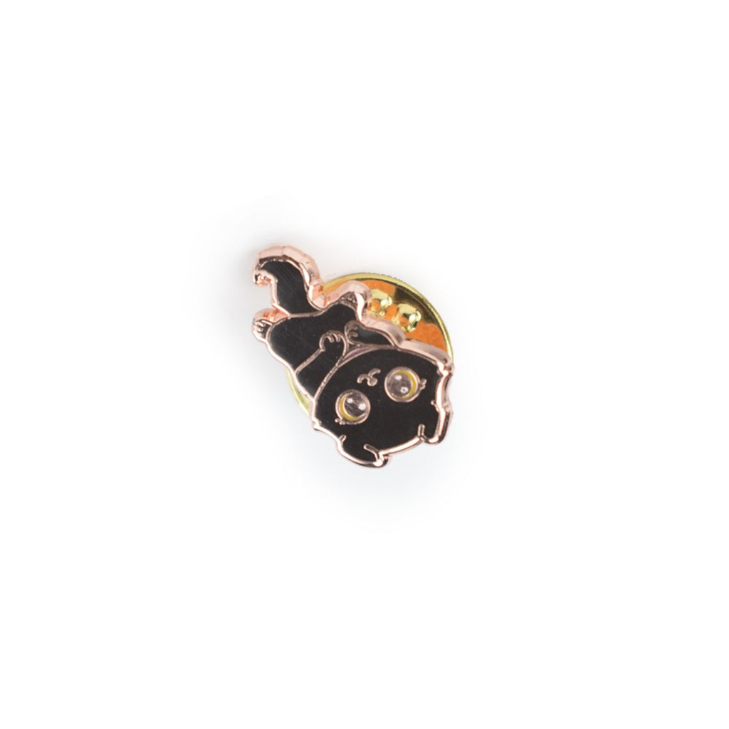 Luna the Scottish Fold - Tiny Enamel Pin (Cat Lapel Pin)