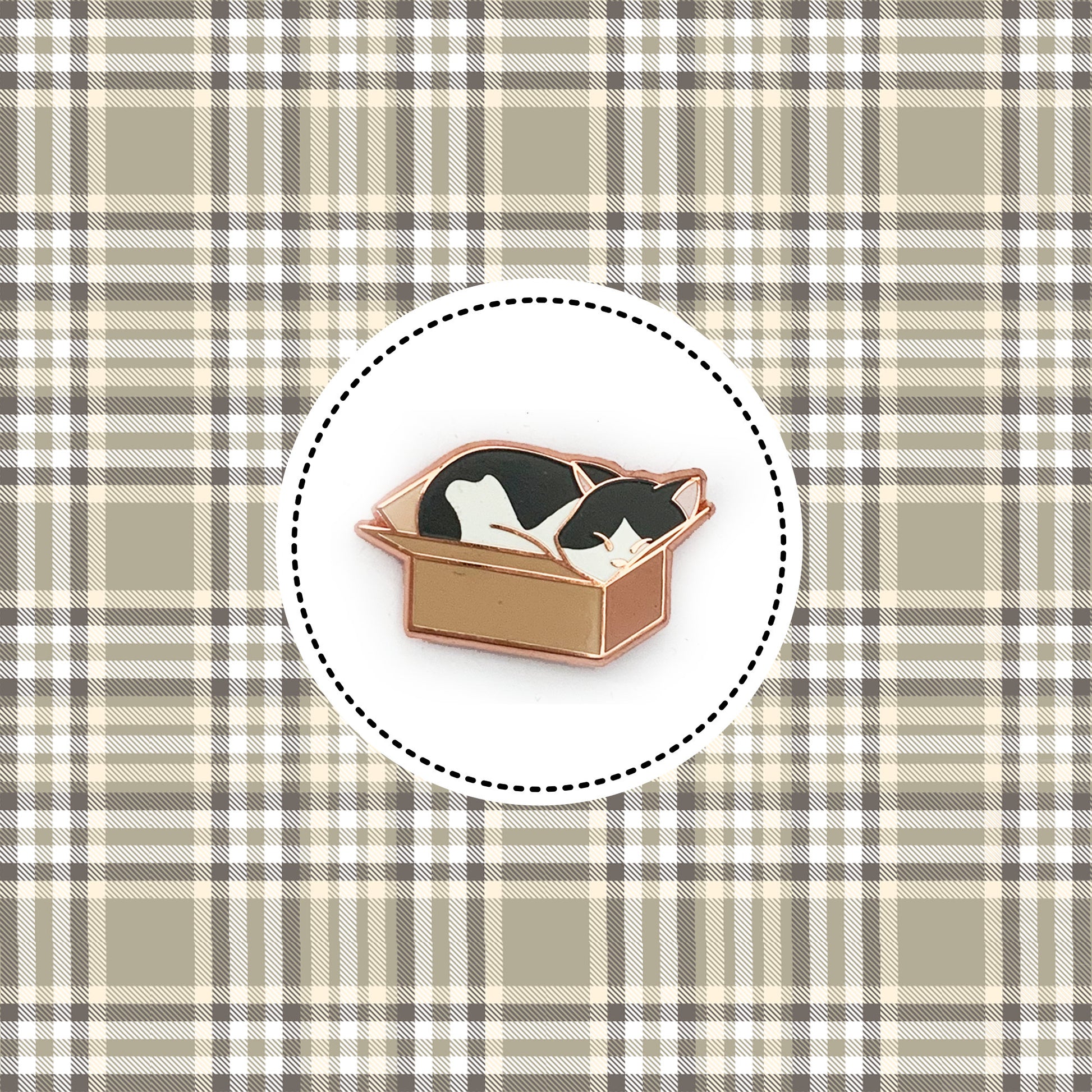 Kitty-in-a-Box*EXCLUSIVE* Enamel Pin, Max