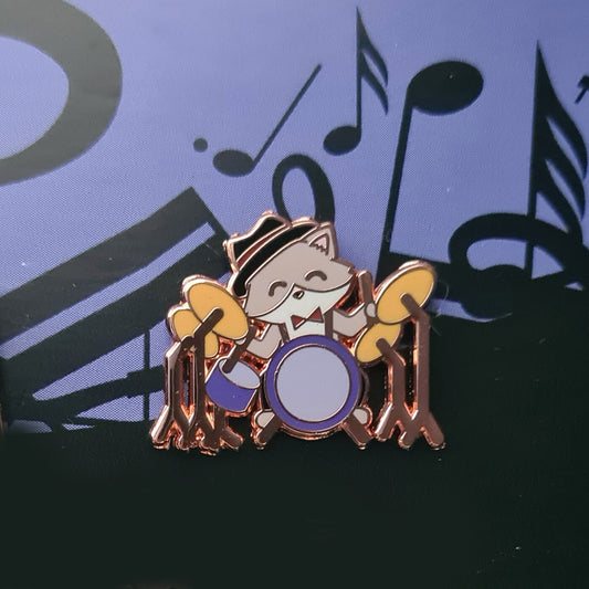 Jazz Kitty, Drums Pin